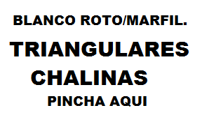 Chalinas/Mantillas triangulares